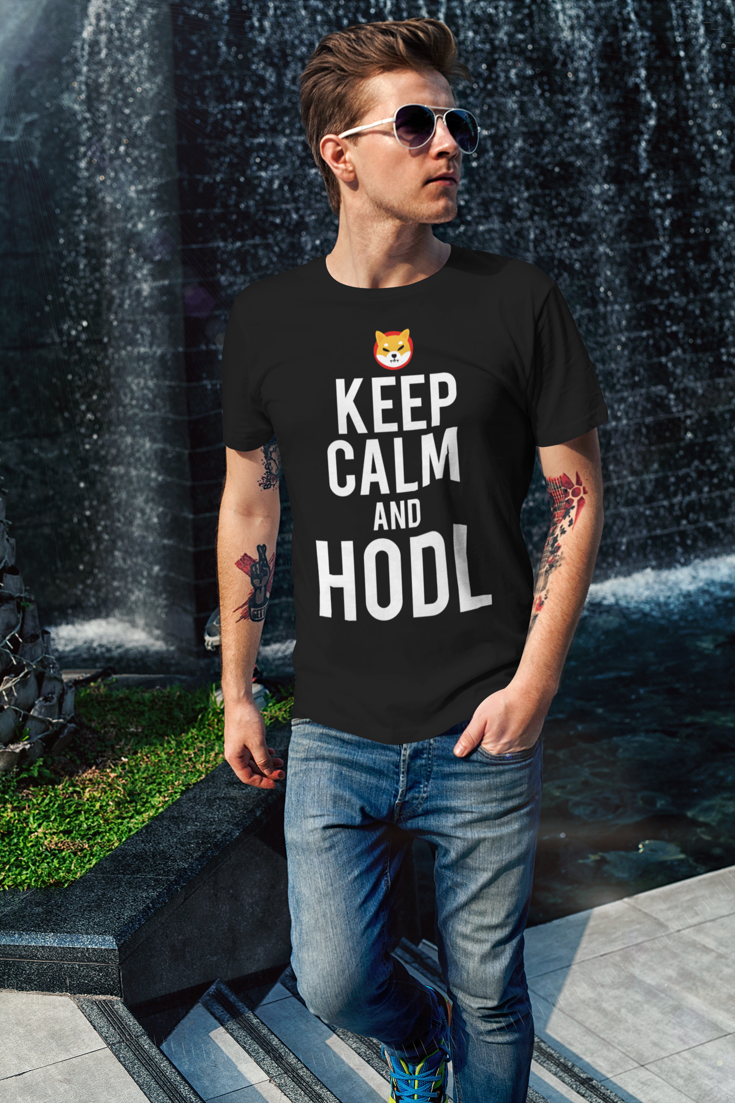 KEEP CALM AND HODL SHIBA INU COIN - SHIBA - ThreadVerse